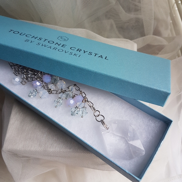 Swarovski Jewelry - AUTHENTIC Swarovski Touchstone Crystal Charm Necklace